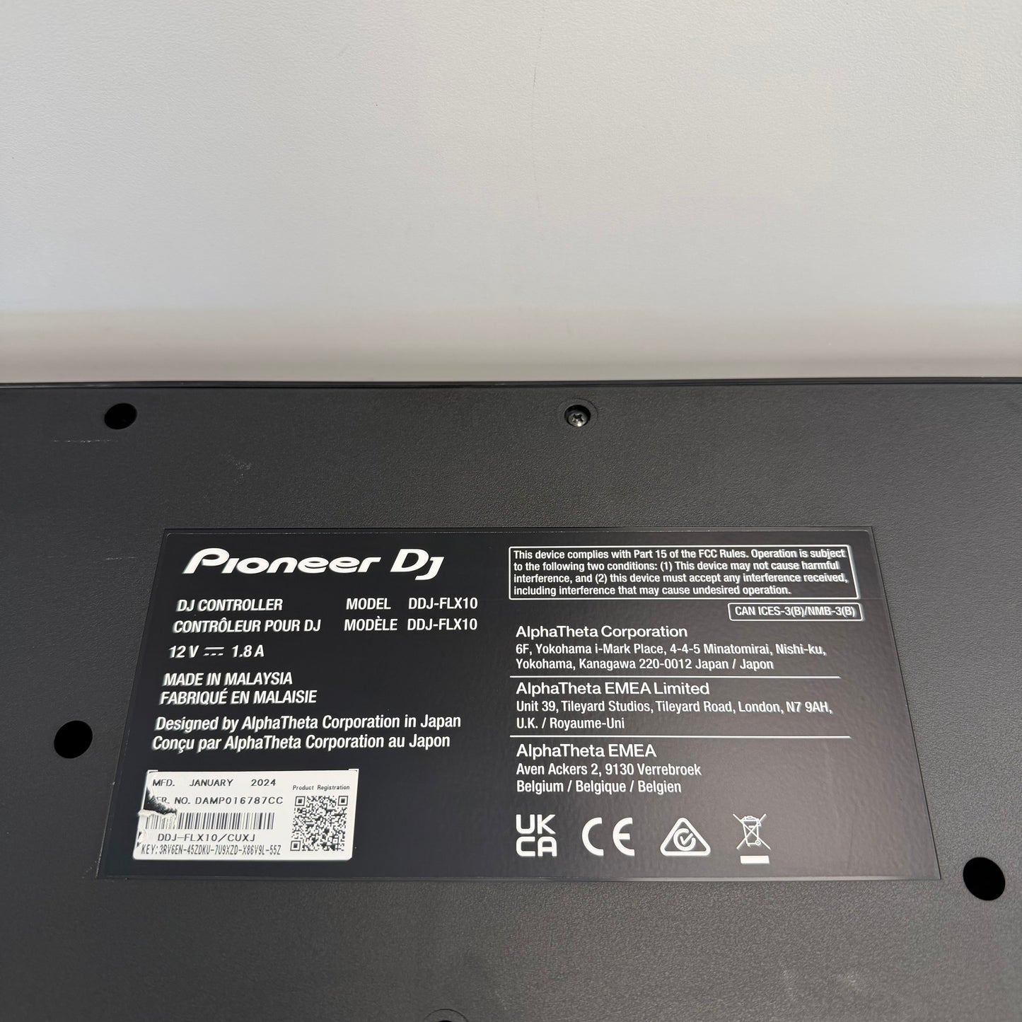 Pioneer DJ DDJ-FLX10 4-Channel DJ Controller