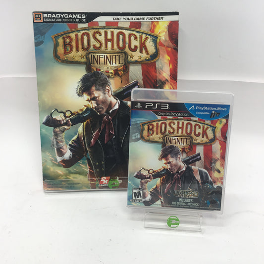 BioShock Infinite (Sony PlayStation 3 PS3, 2013) w Strategy Guide