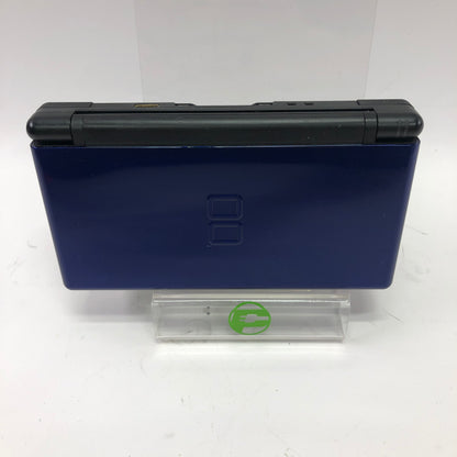 Nintendo DS Lite Handheld Game Console USG-001 Blue w Dust Cover Tested