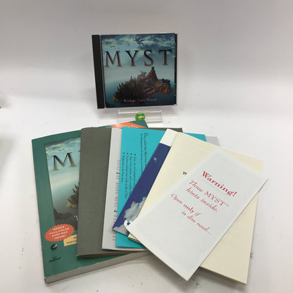 Myst (PC, 1994) Complete in Original Box w/ Manual and Inserts, CIB