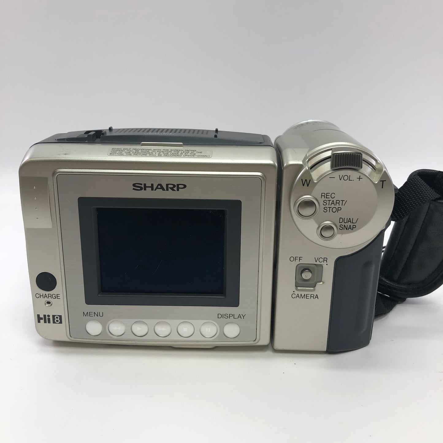 Broken Sharp Viewcam Hi 8 Hi-8 Analog Camcorder VL-AH50 Bad Battery, Untested