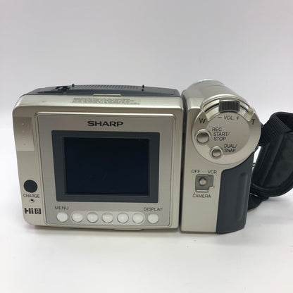 Broken Sharp Viewcam Hi 8 Hi-8 Analog Camcorder VL-AH50 Bad Battery, Untested