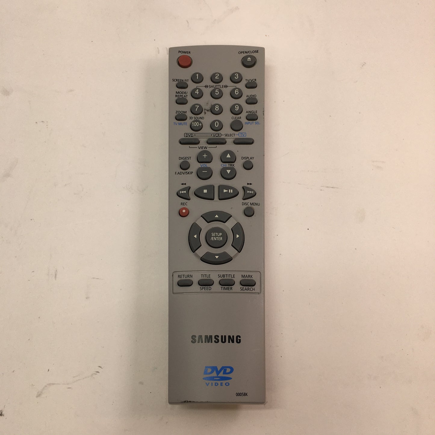 Samsung DVD-V2000 DVD/VHS Dual Deck Tested and Working With Remote