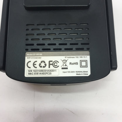 Wifi 6 Range Extender CF-XR182 Tested Working