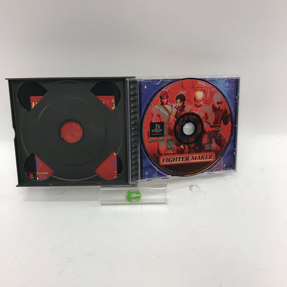 Fighter Maker (Sony PlayStation 1 PS1, 1999) CIB Tested Working