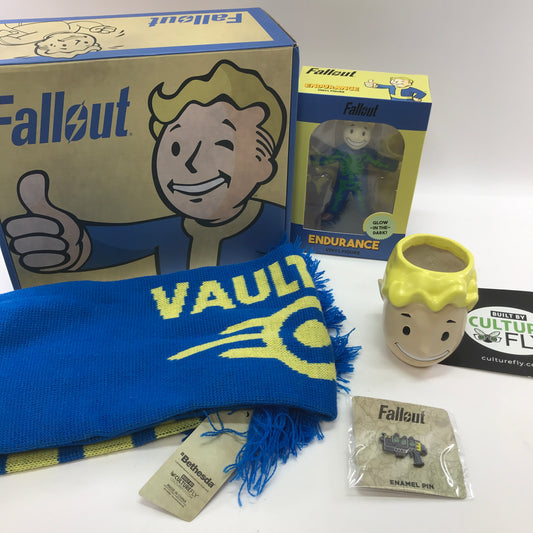 CultureFly Fallout Lootcrate Endurance No Pin or Notebook w All Others