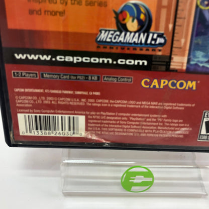 Mega Man Anniversary Collection (Sony PlayStation 2 PS2, 2004) CIB w Manual