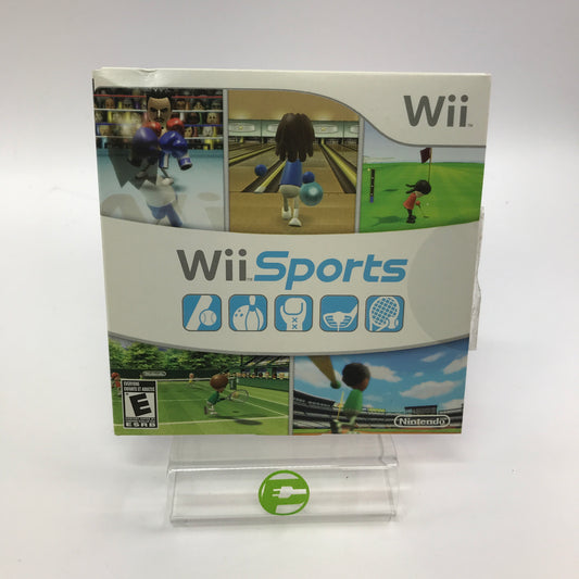 Wii Sports (Nintendo Wii, 2006) Complete in Original Sleeve w Manual CIB
