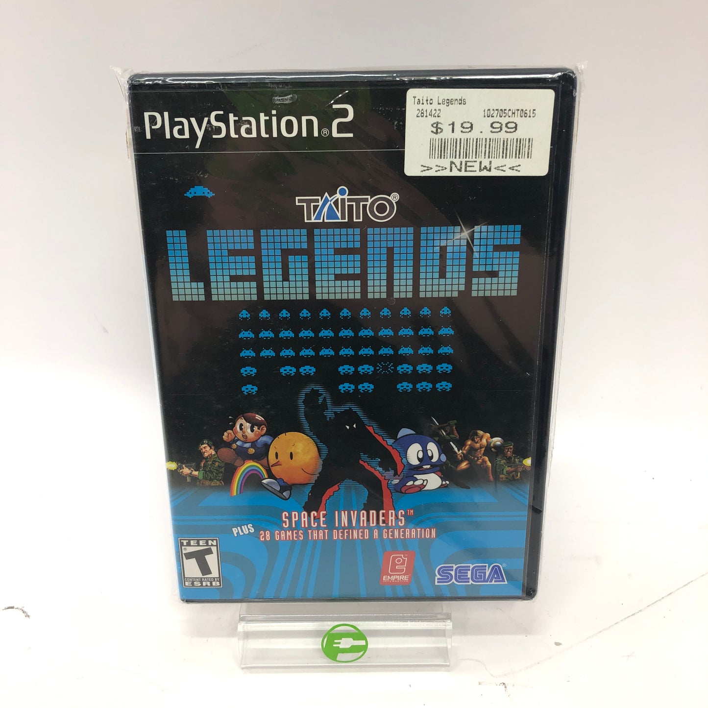 Taito Legends (Sony PlayStation 2 PS2, 2005) Resealed