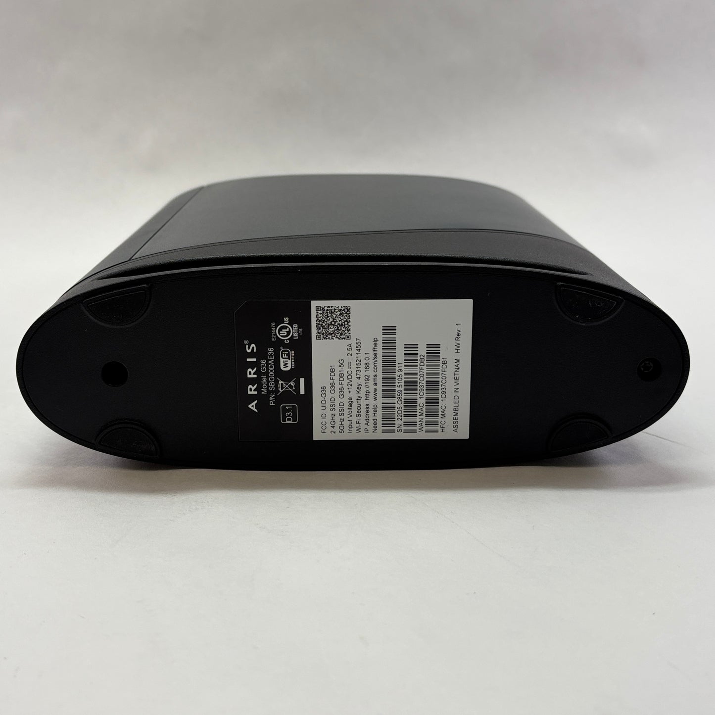 Arris Surfboard G36 AX3000 Router 1001370