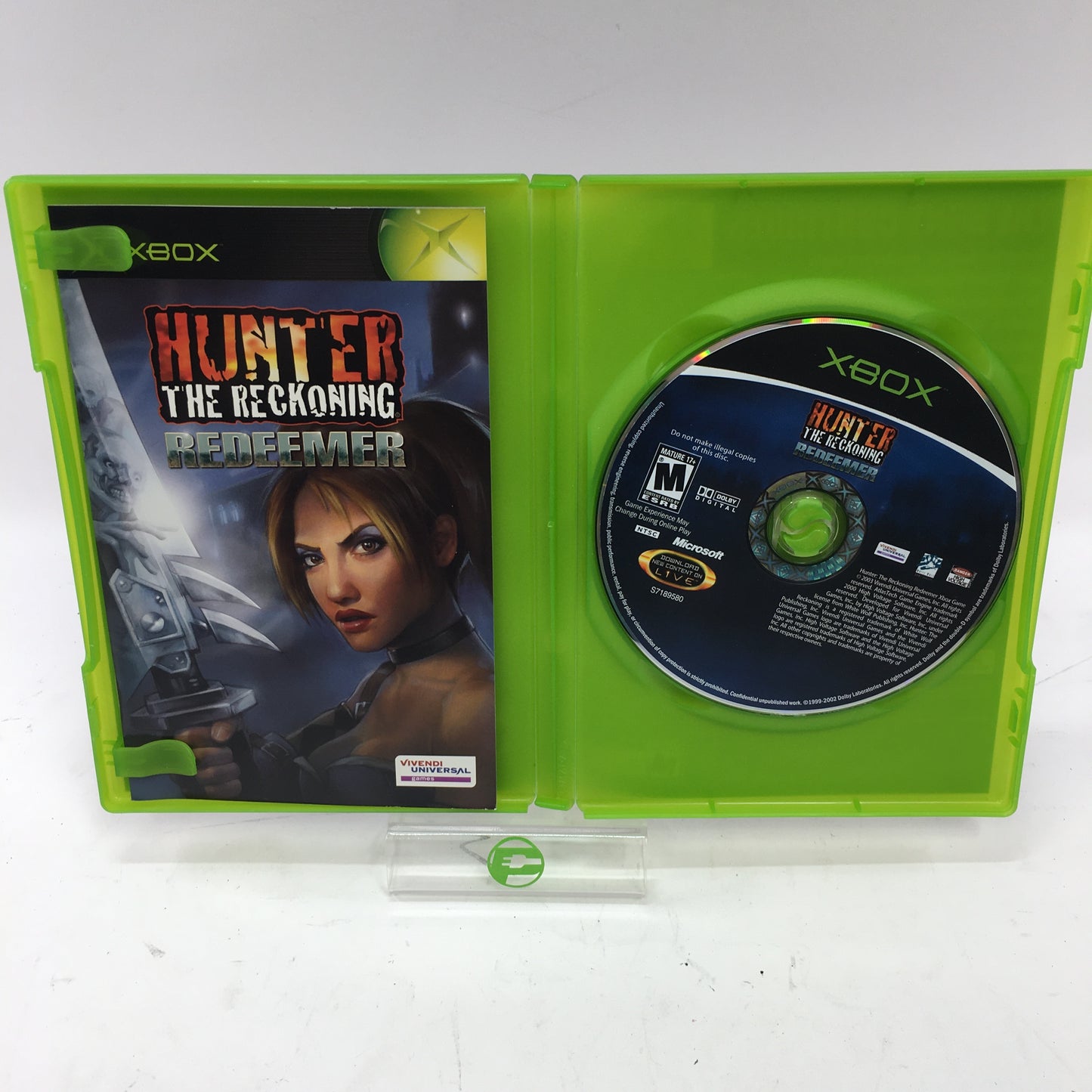 Hunter the Reckoning and Redeemer Bundle, Both CIB Microsoft Original Xbox Games