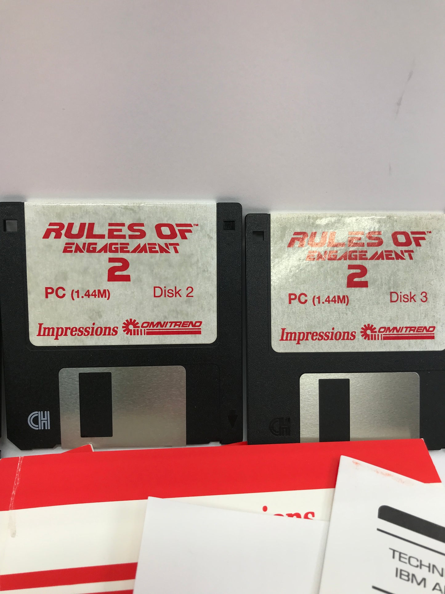 Rules of Engagement 2 (PC, 1993) Complete in Original Box w/ Manuals, CIB