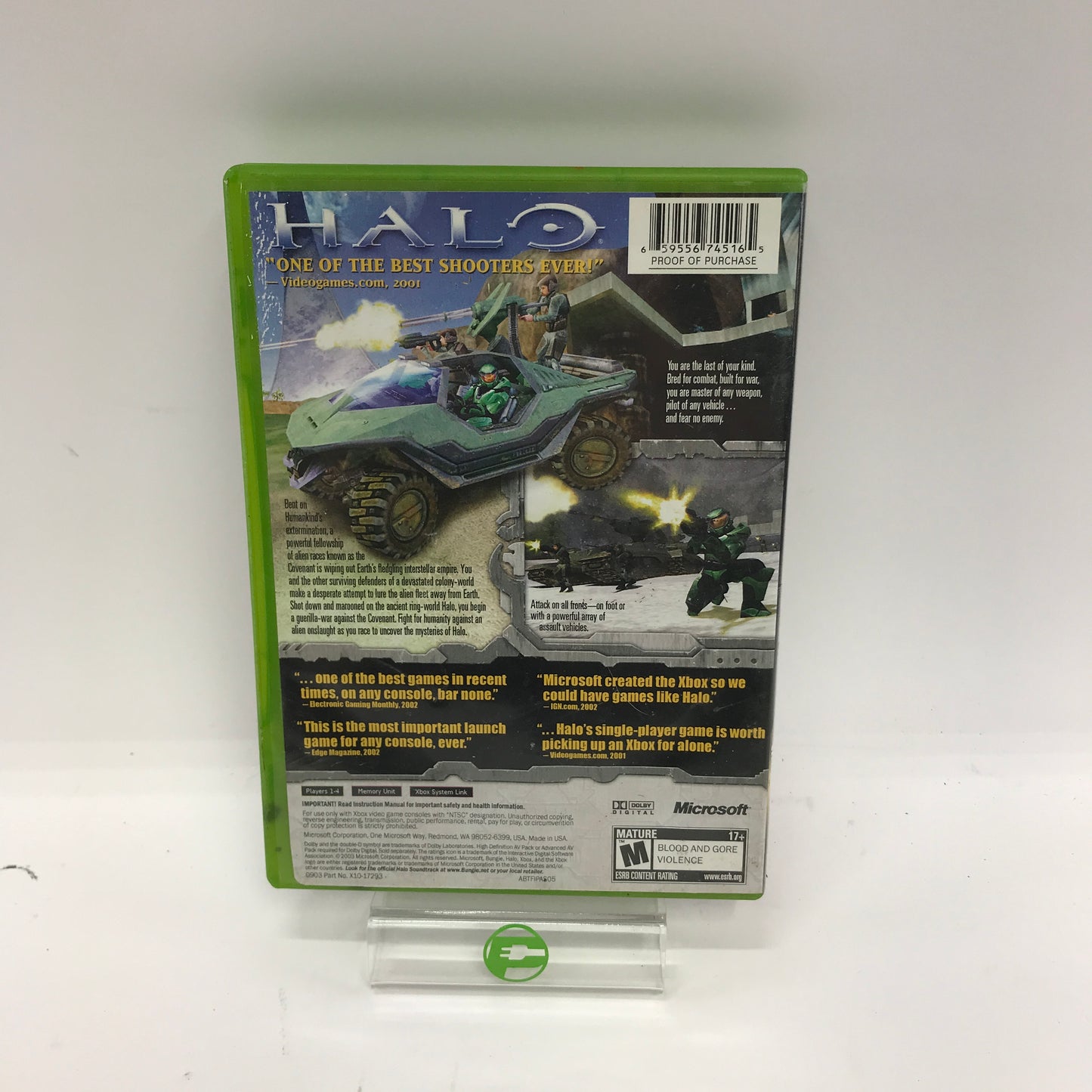 Halo: Combat Evolved [Game of the Year] (Microsoft Xbox, NaN) CIB