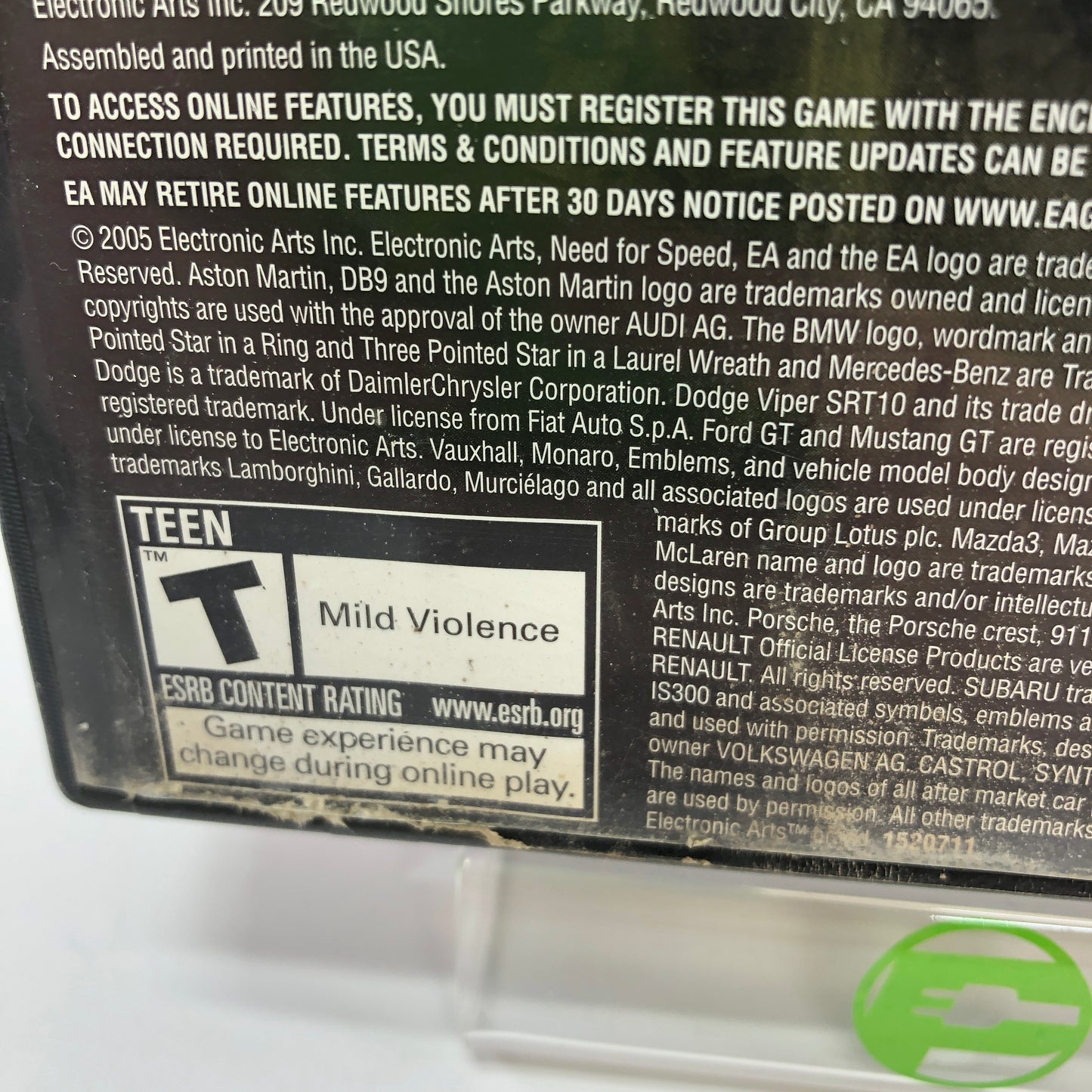 Need for Speed Most Wanted (PC, 2005) Complete in Original Box w/ Manual, CIB
