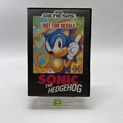 Sonic the Hedgehog (Not for Resale) (Sega Genesis, 1991)