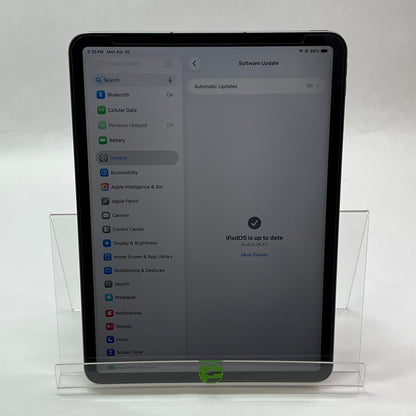 Factory Unlocked Apple iPad Pro 11" 4th Gen 128GB Space Gray MP553LL/A