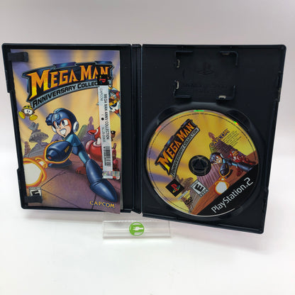 Mega Man Anniversary Collection (Sony PlayStation 2 PS2, 2004) CIB w Manual
