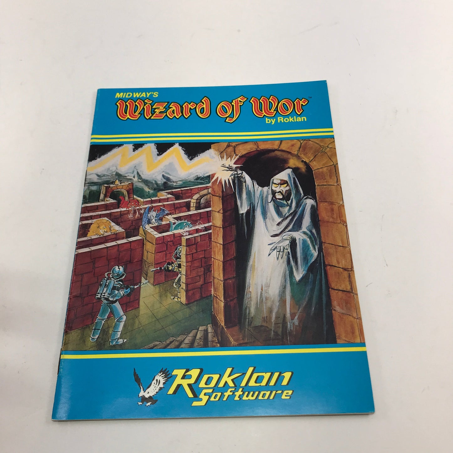 Wizard of Wor (Atari 400, 1980) Manual and Cartridge Only