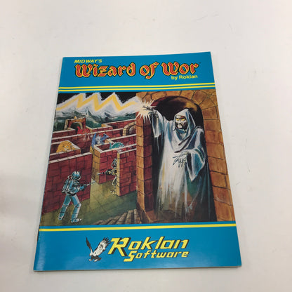 Wizard of Wor (Atari 400, 1980) Manual and Cartridge Only