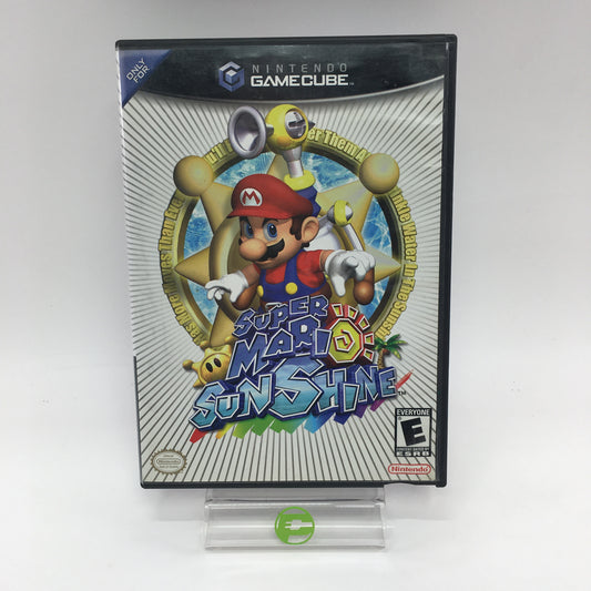 Super Mario Sunshine (Nintendo GameCube, 2002) No Manual Original Case Tested