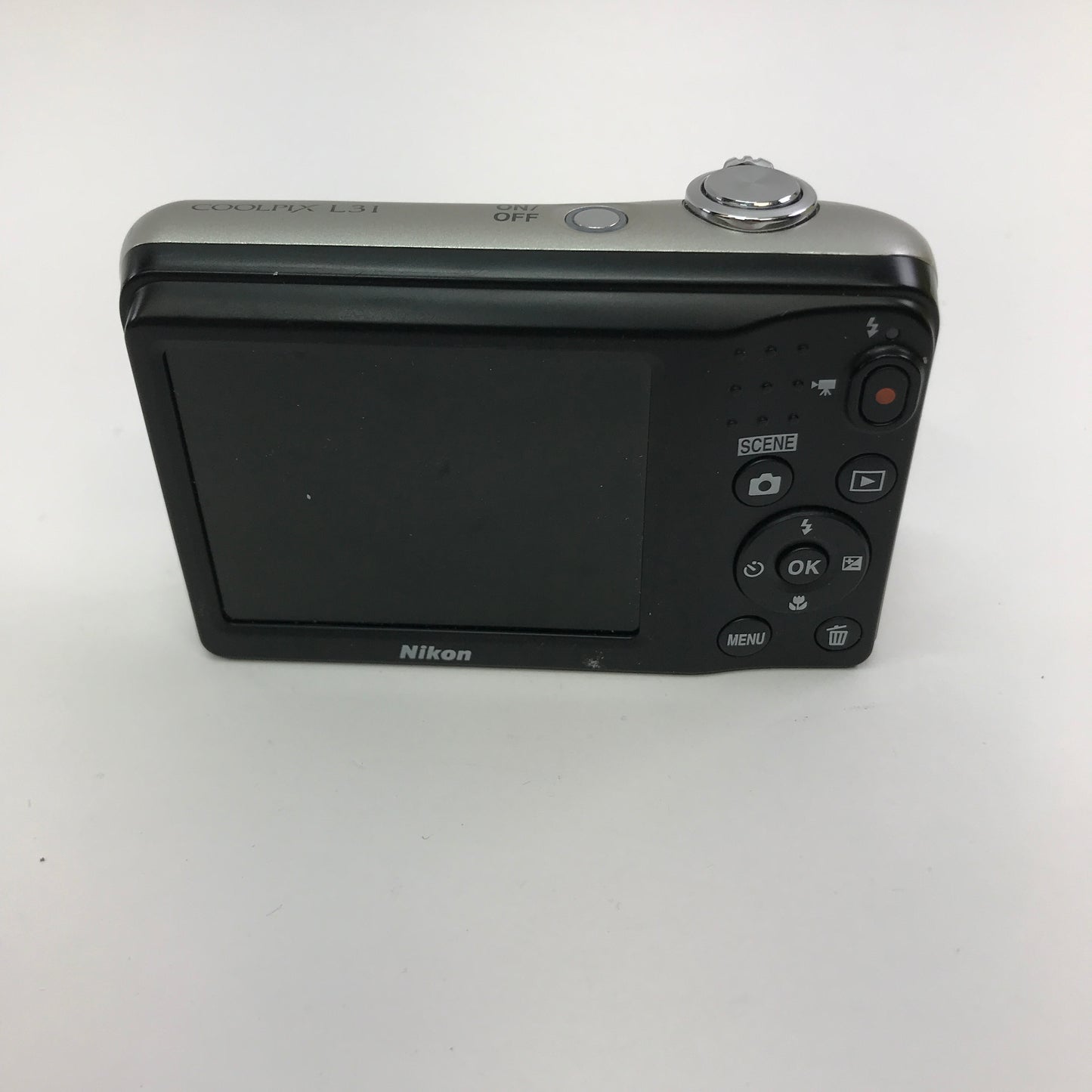 Broken Nikon COOLPIX L31 Digital Camera No Power READ