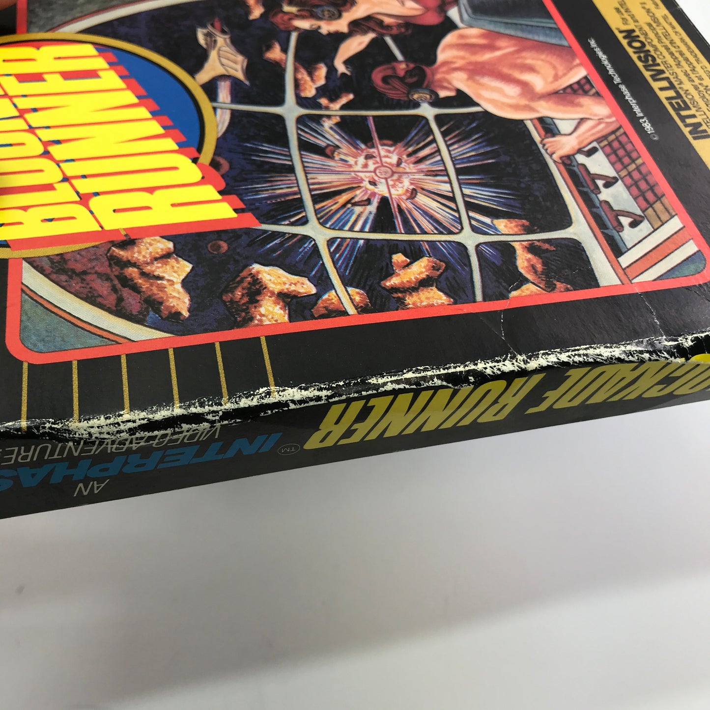 Blockade Runner I (Mattel Intellivision, 1983) CIB w/ Overlays