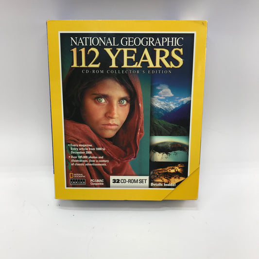 National Geographic 112 Years CD-Rom Collector's Edition 1888- December 2000