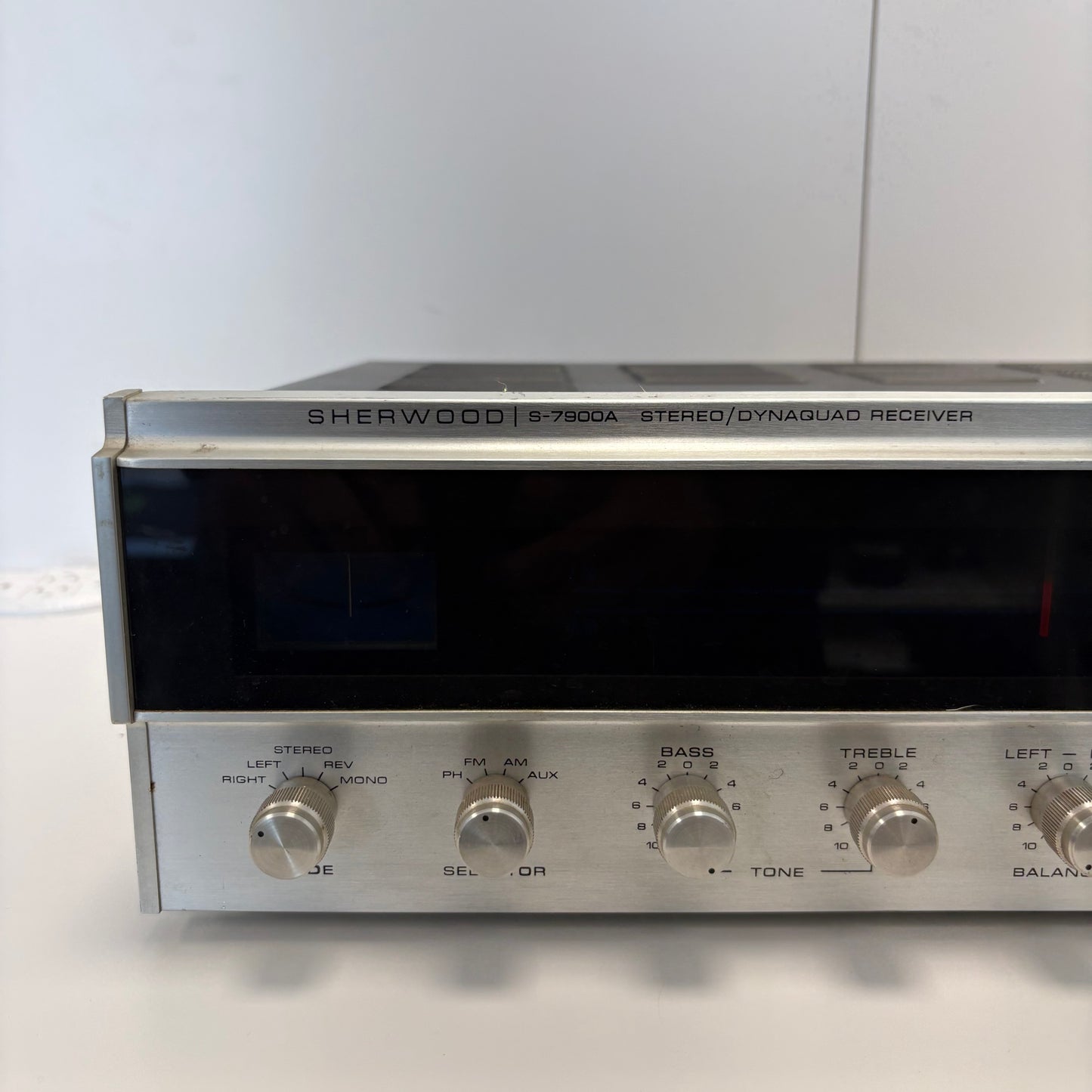 Broken Sherwood S-7900A Stereo/Dynaquad Receiver Read Description