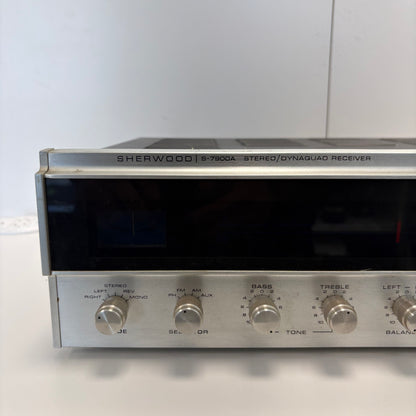 Broken Sherwood S-7900A Stereo/Dynaquad Receiver Read Description