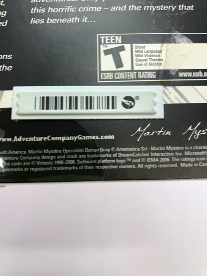 New Crime Stories From The Files of Martin Mystere (PC, 2007) Factory Sealed