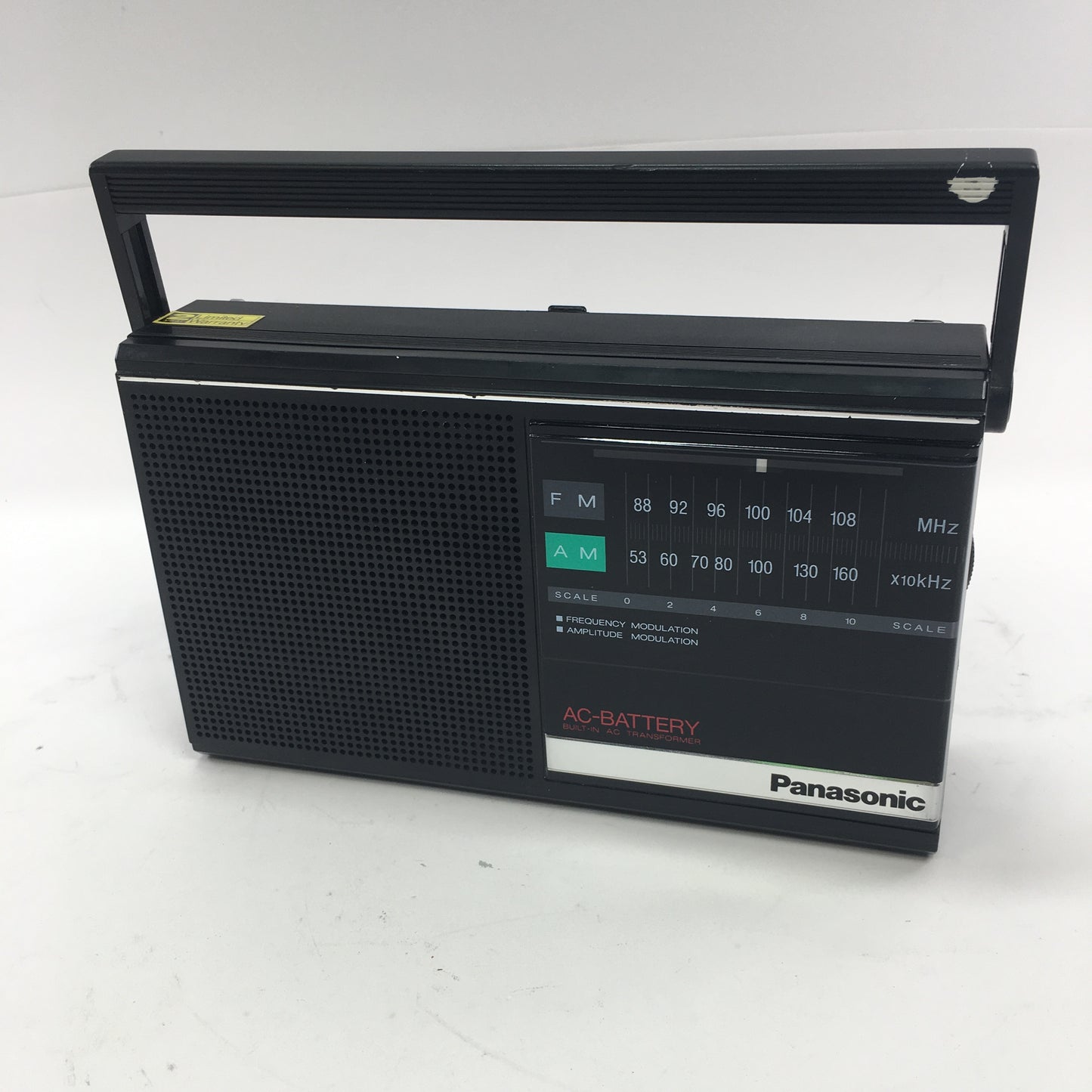 Panasonic Radio RF-542 Portable AM/FM Radio, Tested, Fully Functional