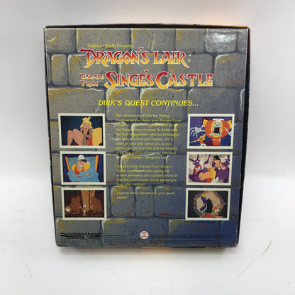 Dragon’s Lair: Escape from Singe’s Castle (PC, 1991) in Original Box w Poster