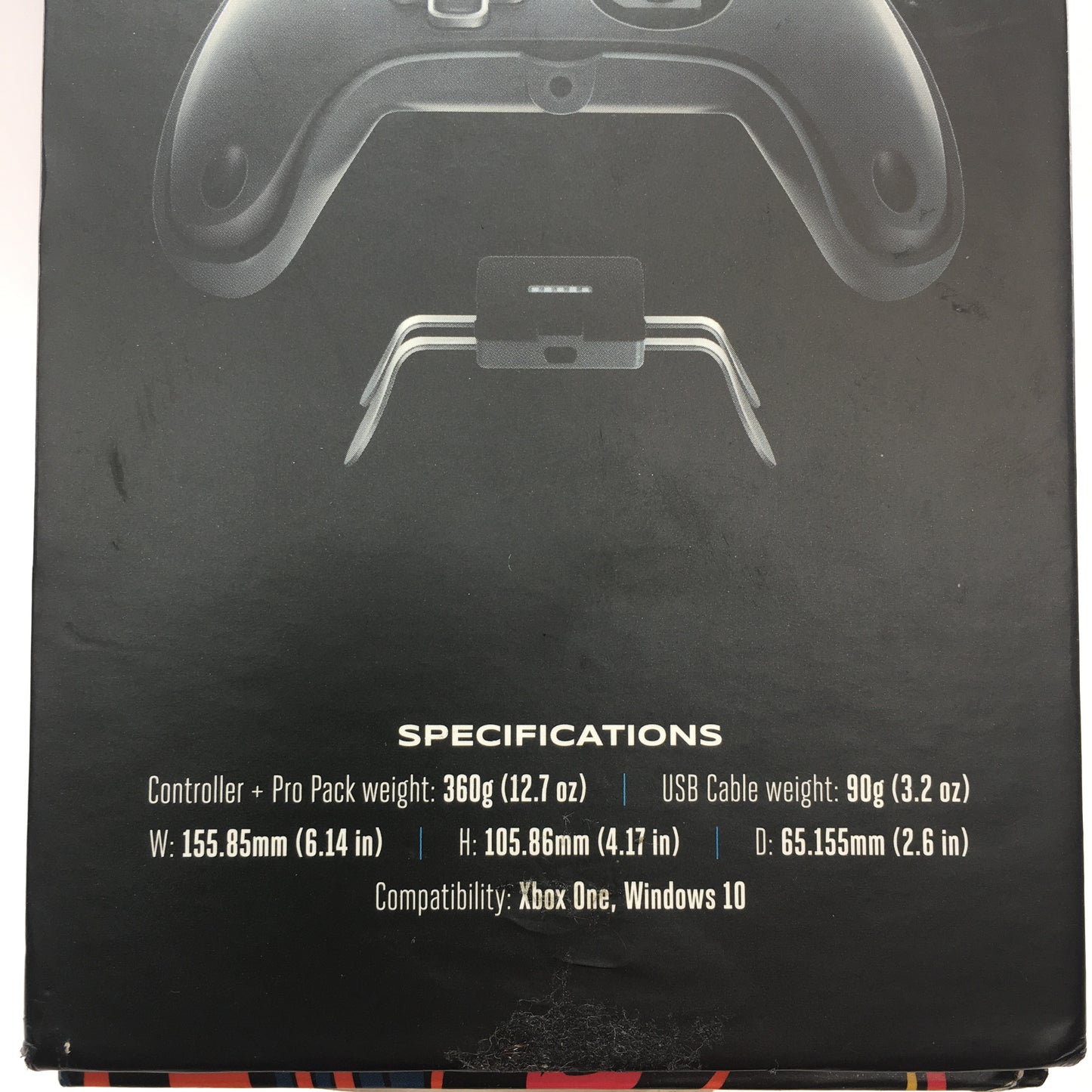 Microsoft Fusion by PowerA Black w Original Box and All Replaceable Parts