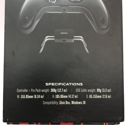 Microsoft Fusion by PowerA Black w Original Box and All Replaceable Parts
