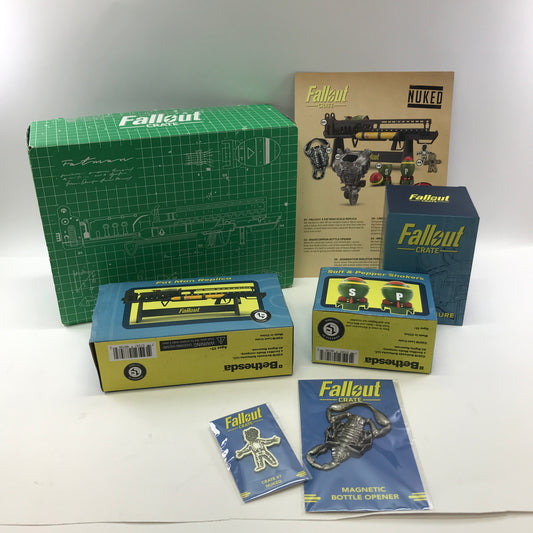 Fallout Loot Crate #7 Nuked Complete in Original Box w All Inserts