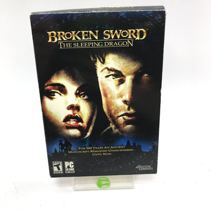 Broken Sword: The Sleeping Dragon (PC, 2003) Complete in Box CIB