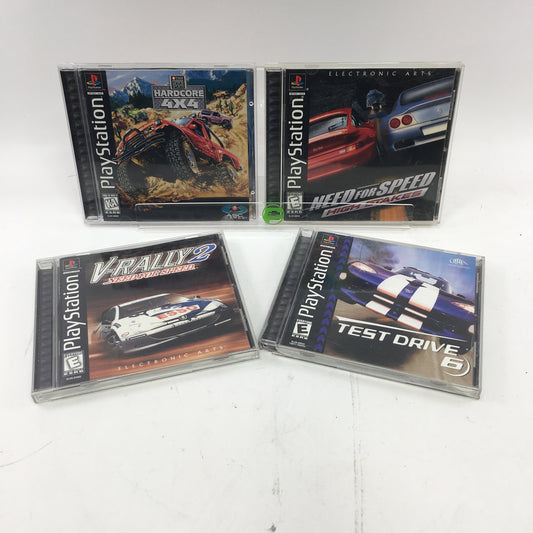 PlayStation 1 PS1 Racing Games Bundle All CIB and Black Label