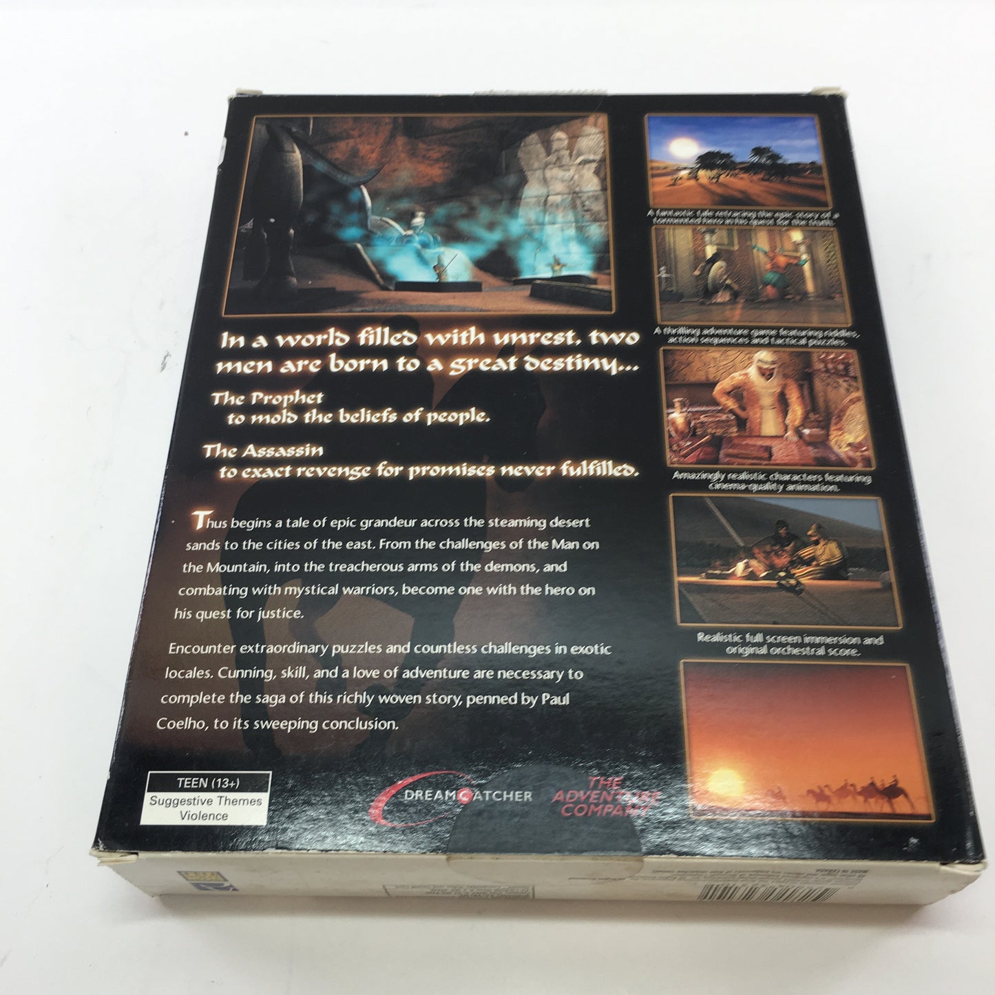 Lot of 7 PC Games [Pharaoh, Commandos, The Sacred Amulet and More]