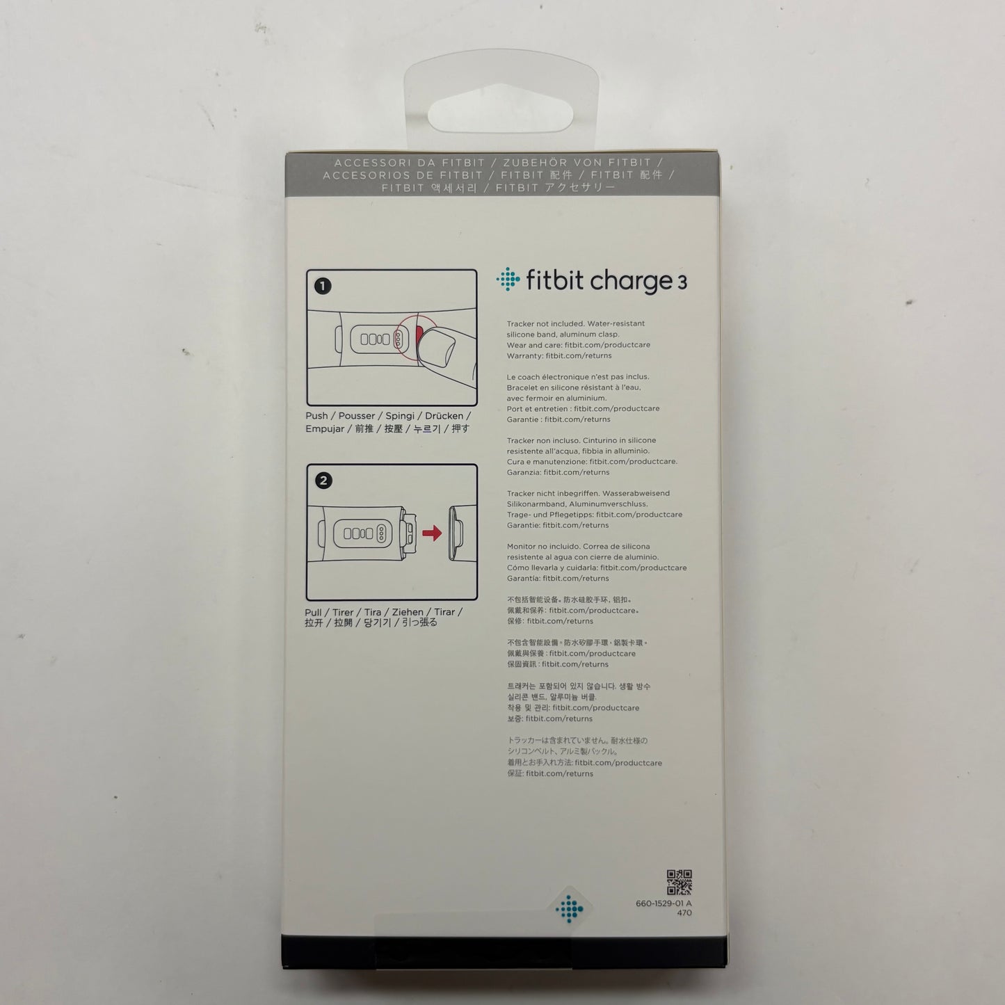 Fitbit Charge 3 40mm Advanced Fitness Tracker FB409