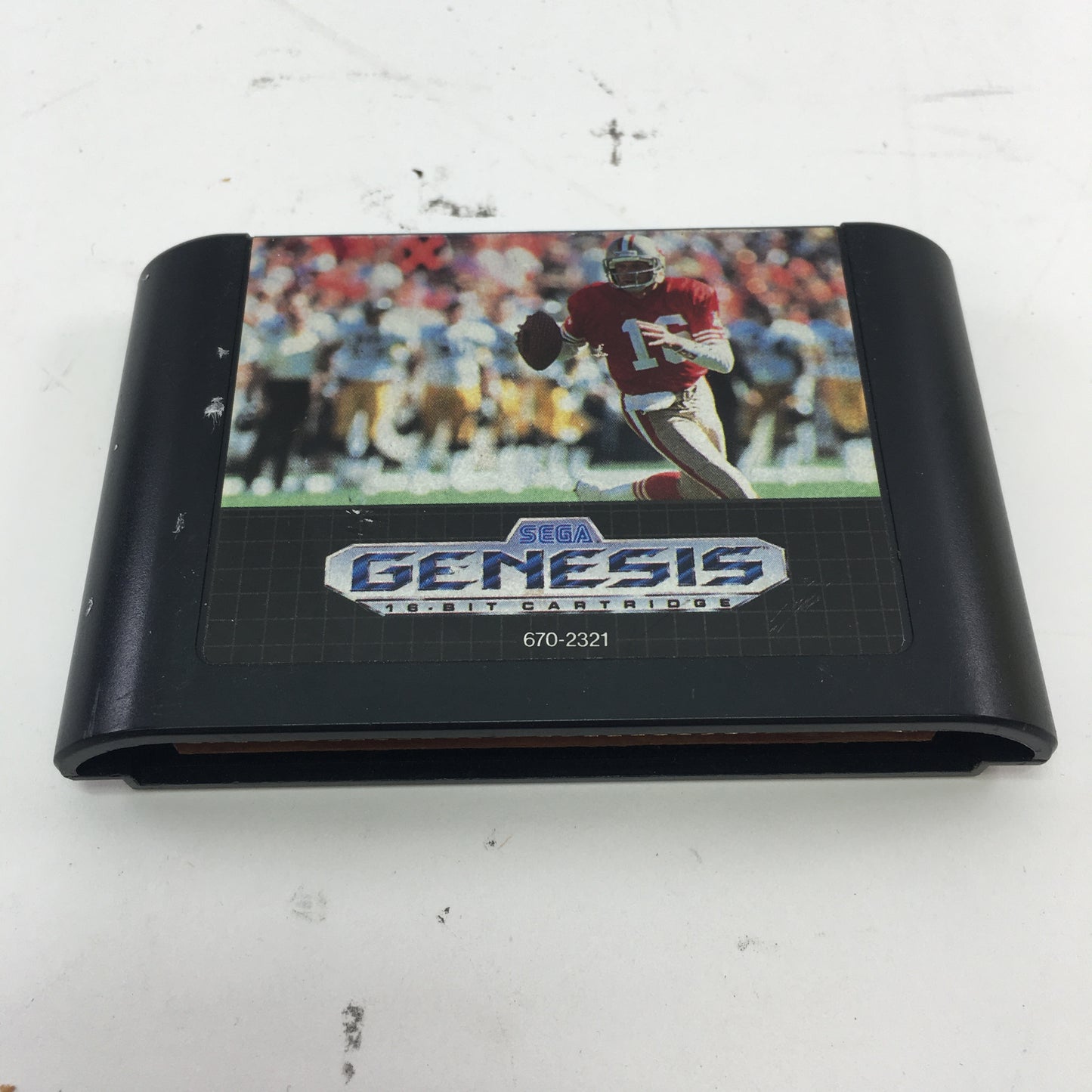 Sega Genesis Video Game Console Black MK-1631 w Controller and 3 Games