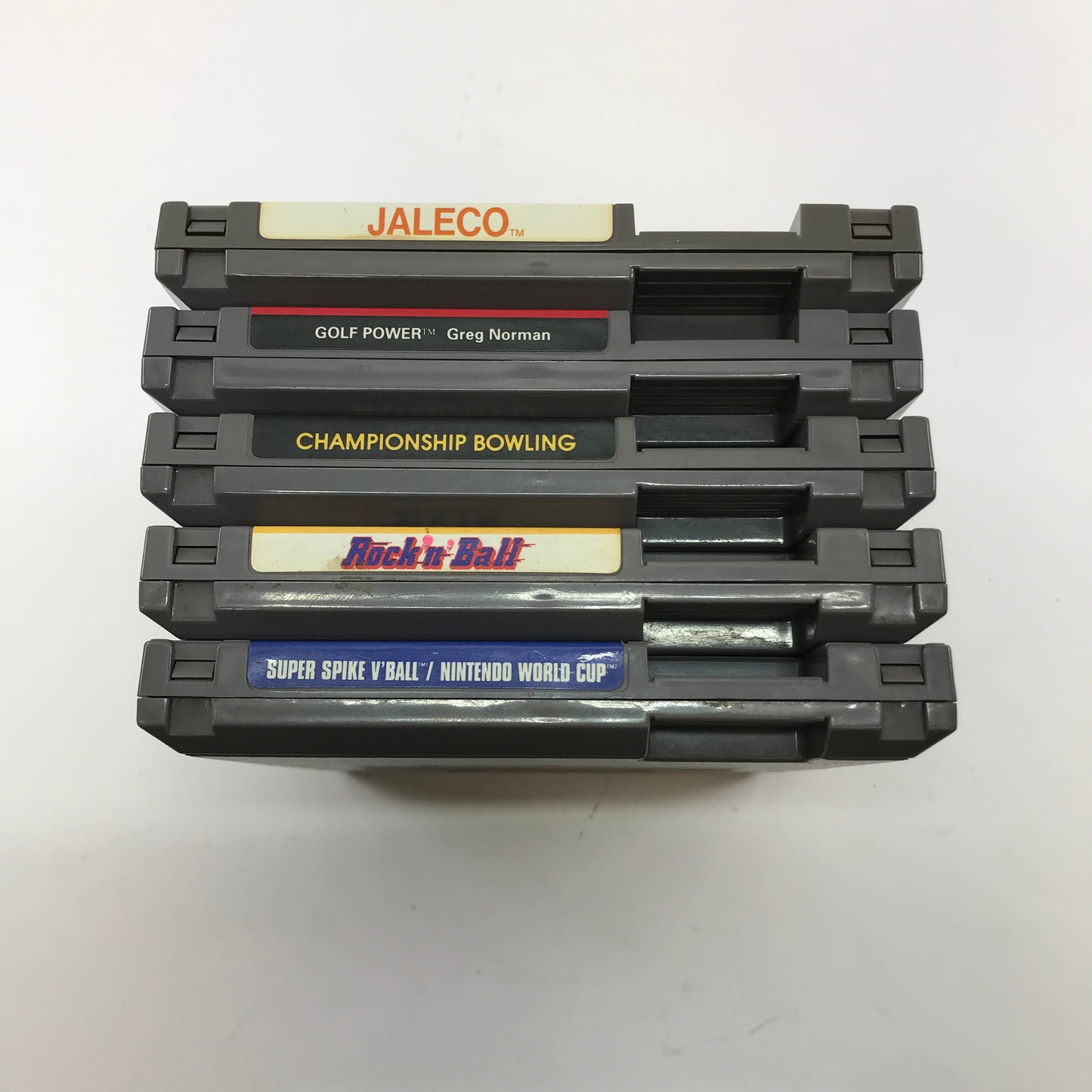 Lot of 5 Nintendo NES Games Sports