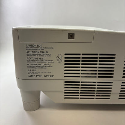 NEC UM361X Projector 1024 x 768 XGA 3,600 Lumens 3LCD Projector NP-UM361X