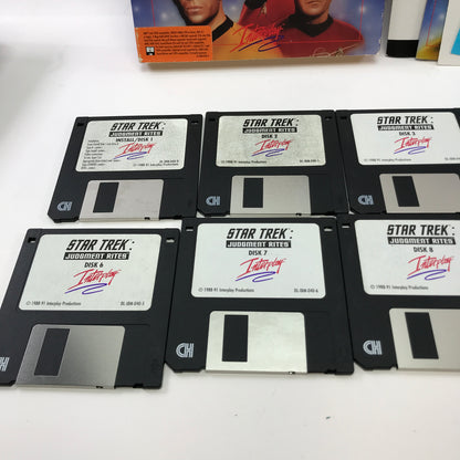 Star Trek Judgment Rites (PC, 1993) Complete in Original Box w All Inserts CIB