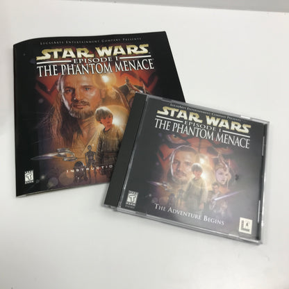 Star Wars Episode I: The Phantom Menace (PC, 1999) in Original Big Box w Manual