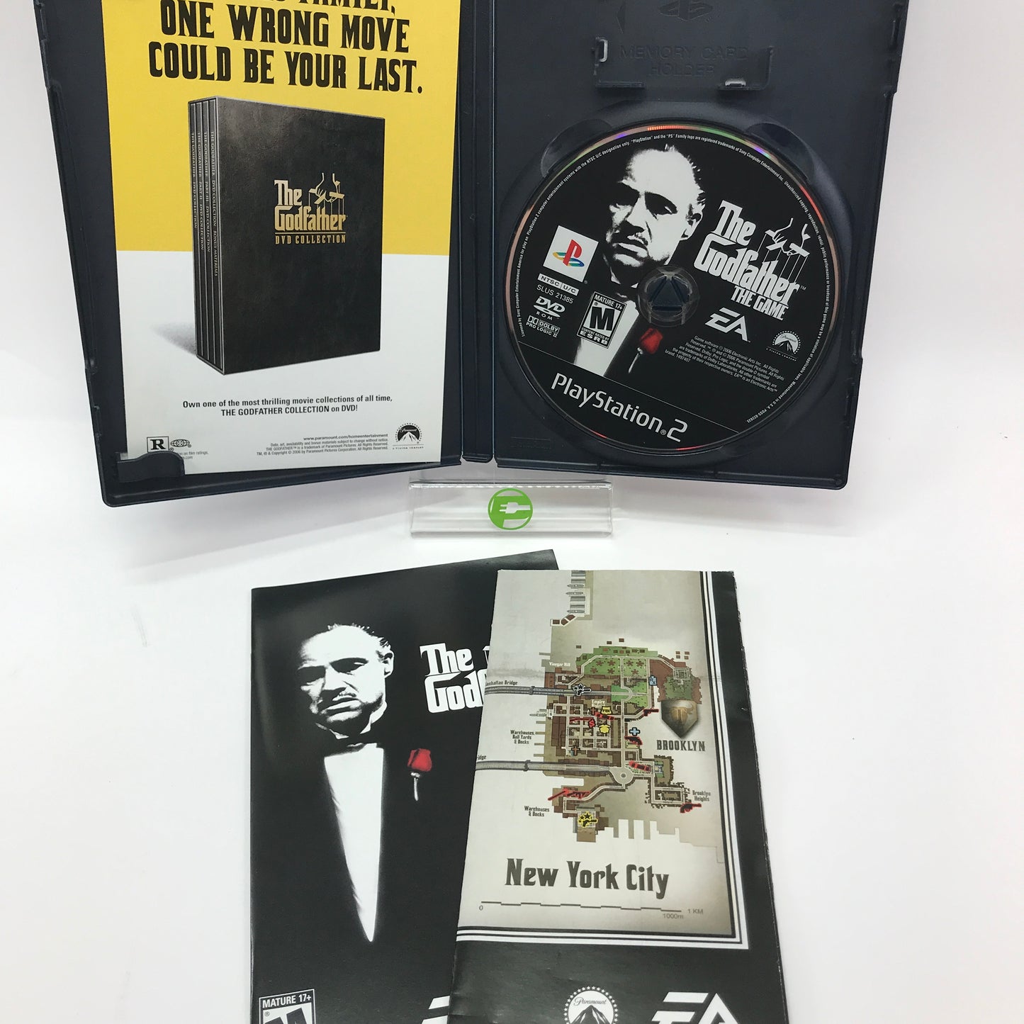 The Godfather (Sony PlayStation 2 PS2, 2006) Complete in Box w/ Inserts, CIB