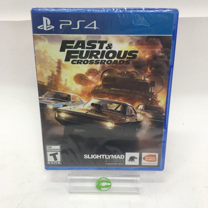 New Fast and Furious Crossroads (Sony PlayStation 4 PS4, 2020) Factory Sealed