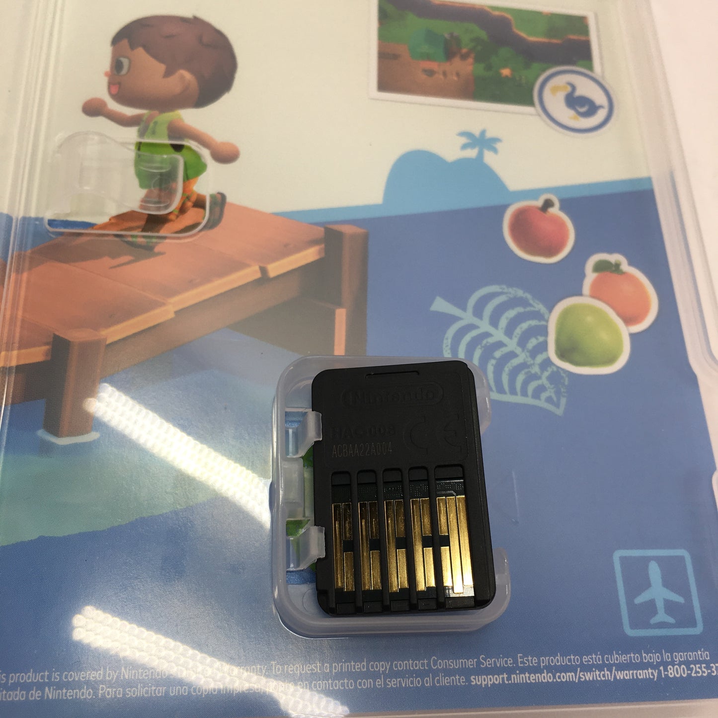 Nintendo Switch v1 Video Game Console HAC-001 Animal Crossing Edition w Box