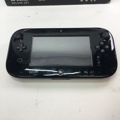 Nintendo Wii U Video Game Console Black CIB Tested and Working w Both Games