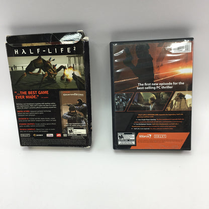 Half-Life 2 and Half-Life 2 Episode One PC Bundle, Both w Boxes, No Manuals