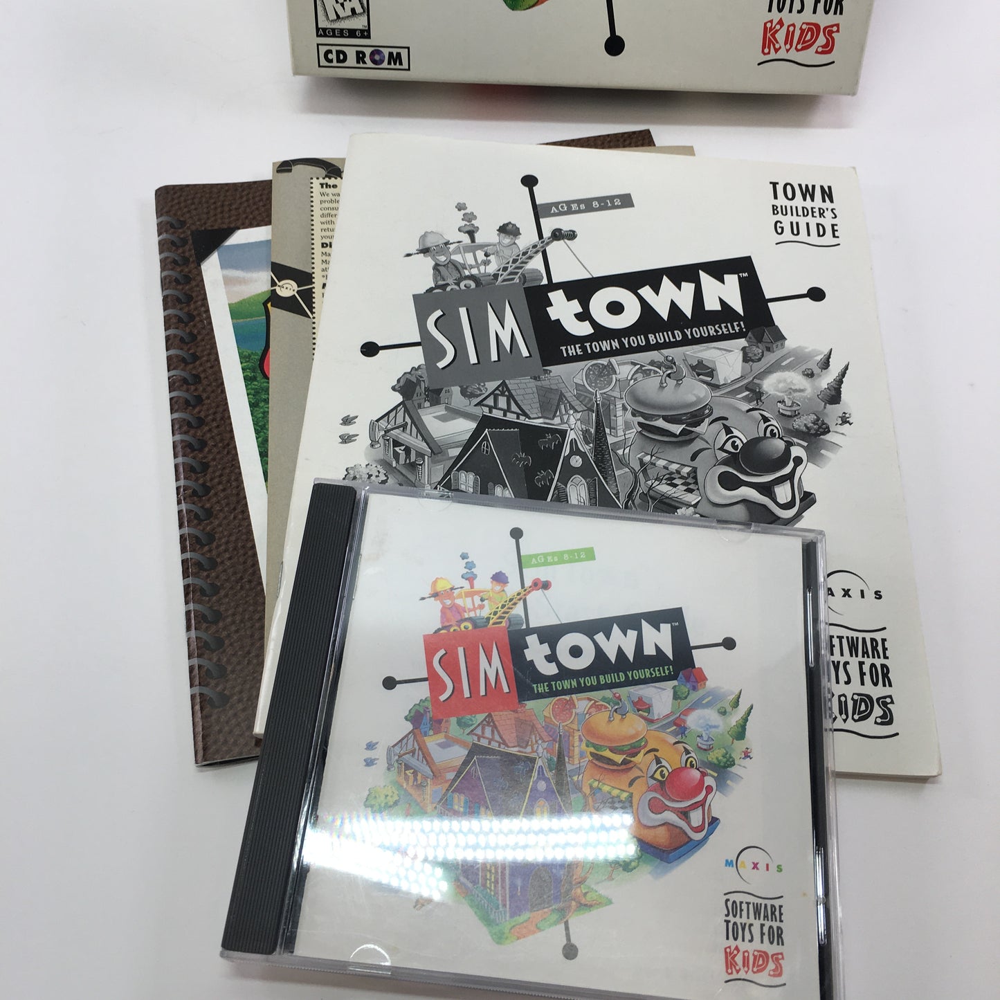 Sim Town (PC, 1994) Complete in Original Box CIB Designed for Windows 95